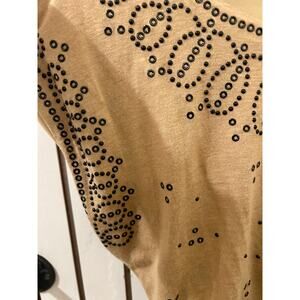 Eva Franco Tan Rivet Dress Size 2 NWT